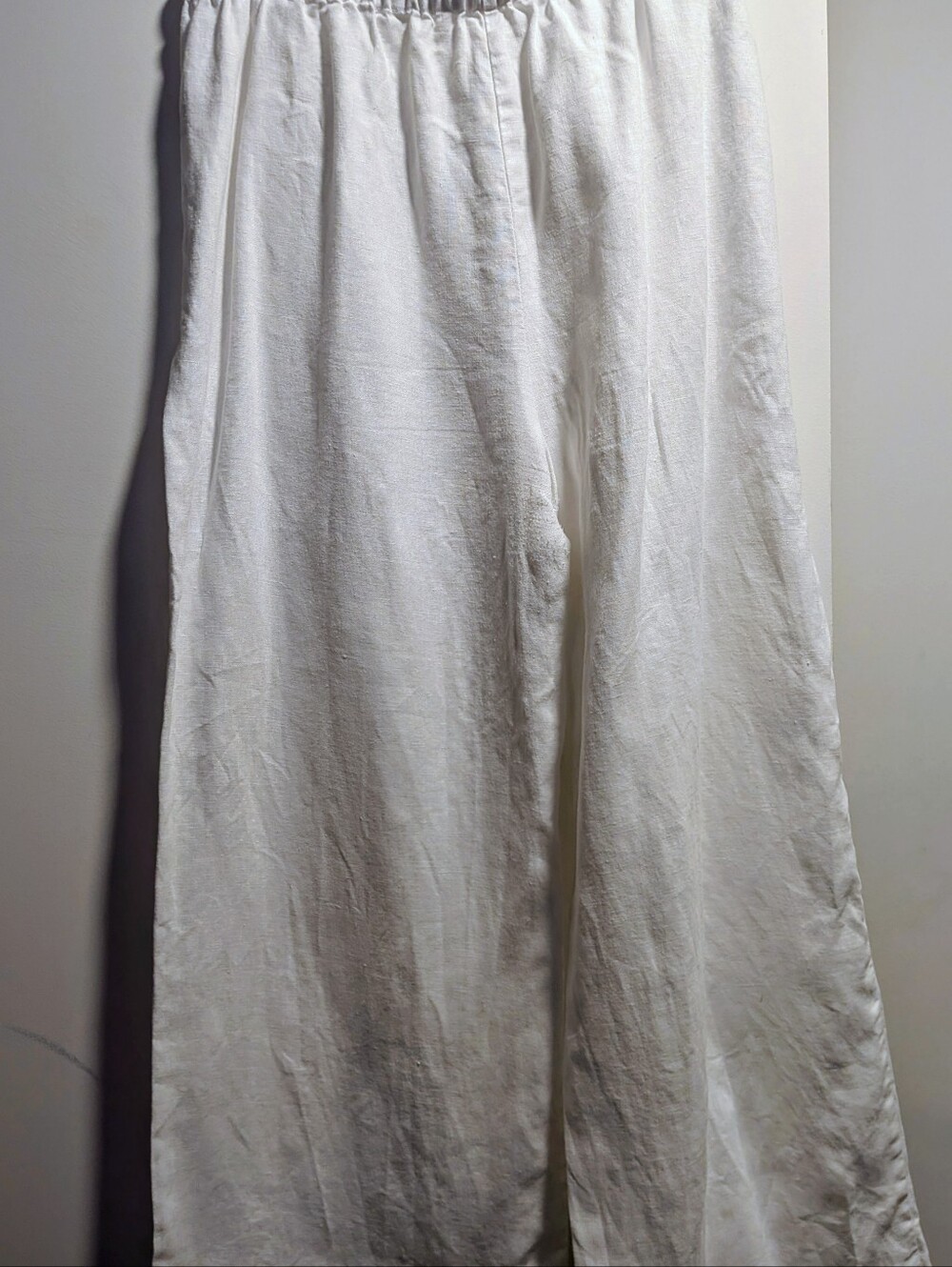 Reformation Olina Linen Pant - White - Picture 3 of 10